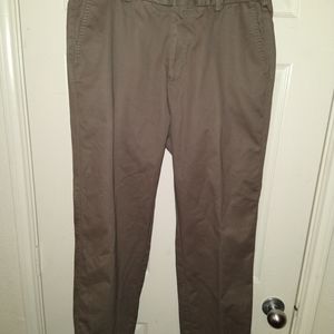 Peter Millar Brown Golf Khaki Pants Men's sz 34x28 Pima Cotton.